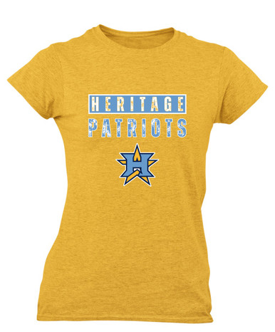Heritage Patriots Mascot #9 Women's Premium SS T-Shirt