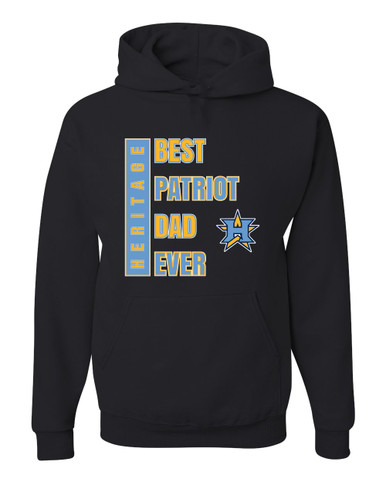 Heritage Patriots Best Patriot Dad Men's Premium Hoodie