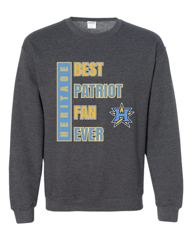 Heritage Patriots Best Patriot Fan Men's Sweatshirt