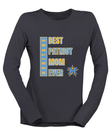 Heritage Patriots Best Patriot Mom Women's Premium LS T-Shirt