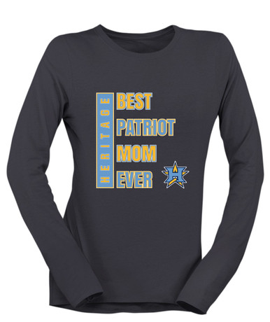 Heritage Patriots Best Patriot Mom Women's LS T-Shirt
