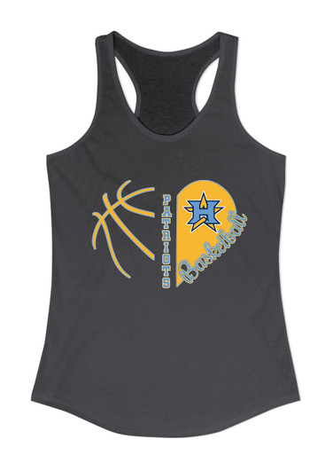 Heritage Patriots Heart Basketball Women's Tank Top