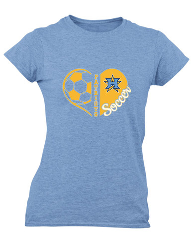 Heritage Patriots Heart Soccer Women's SS T-Shirt