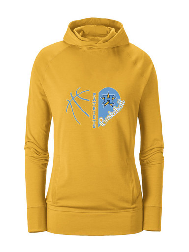 Heritage Patriots Heart Basketball Women's Hoodie