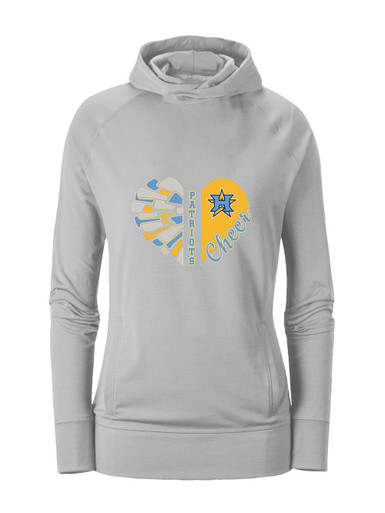 Heritage Patriots Heart Cheer Women's Hoodie
