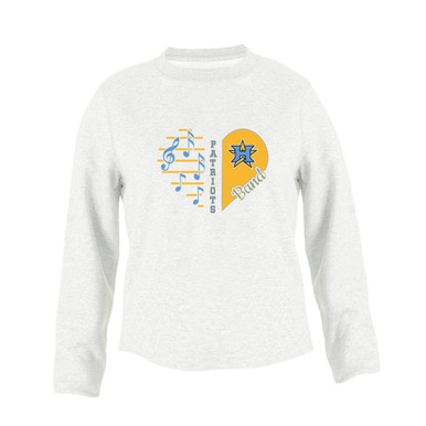 Heritage Patriots Heart Band Women's Sweatshirt