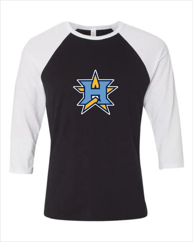 Heritage Patriots Mascot #1 Women's Baseball T-Shirt