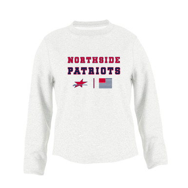 Northside Patriots Spirit Flag Women's Sweatshirt