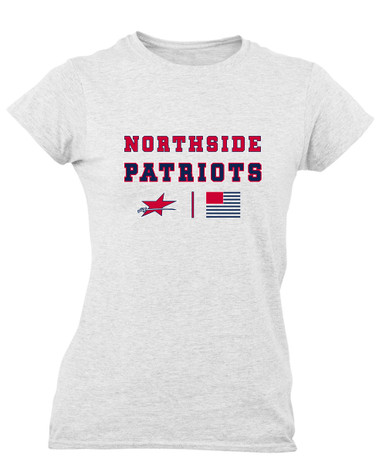 Northside Patriots Spirit Flag Women's SS T-Shirt