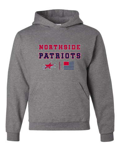 Northside Patriots Spirit Flag Men's Premium Hoodie