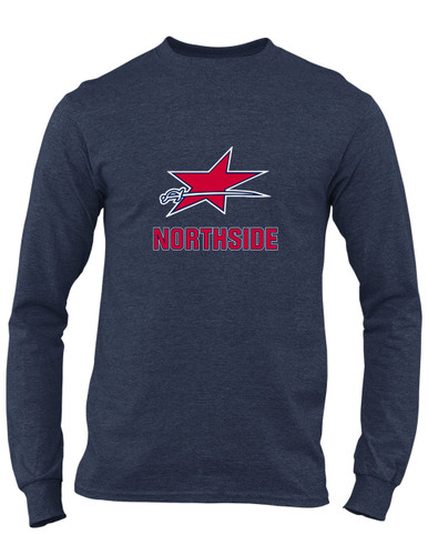 Northside Patriots Mascot #2 Men's LS T-Shirt