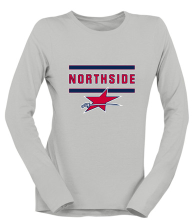 Northside Patriots Mascot #4 Women's Premium LS T-Shirt