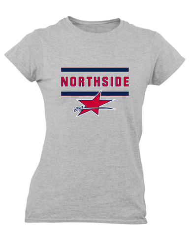 Northside Patriots Mascot #4 Women's Premium SS T-Shirt