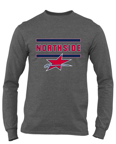 Northside Patriots Mascot #4 Men's Premium LS T-Shirt