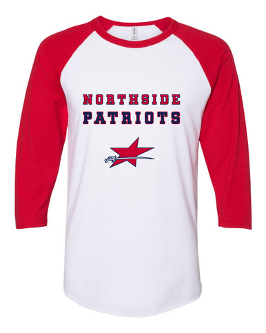Northside Patriots Spirit Women's Baseball T-Shirt