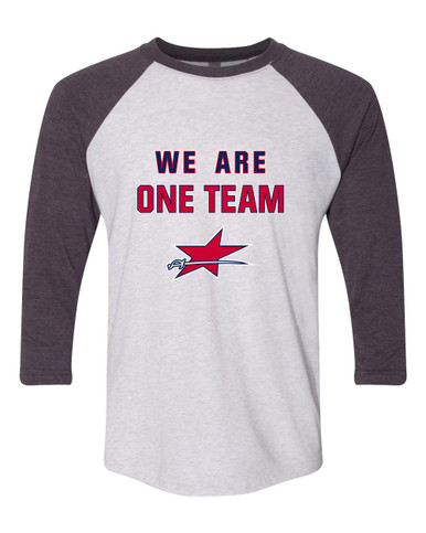 Northside Patriots We Are One Team Women's Baseball T-Shirt