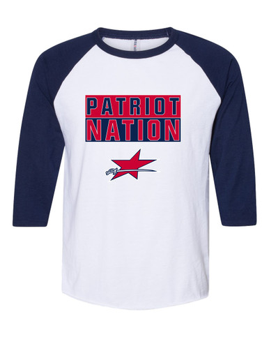 Northside Patriots Nation #1 Women's Baseball T-Shirt