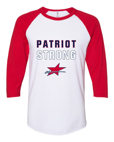 Northside Patriots Strong #2 Women's Baseball T-Shirt