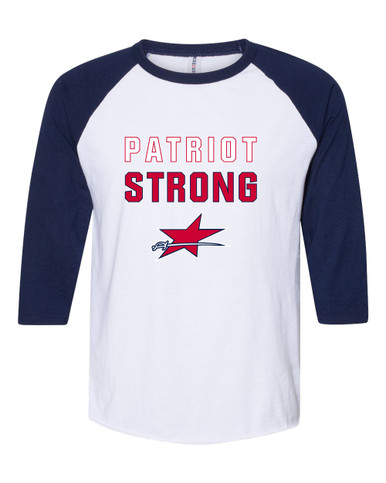 Northside Patriots Strong #2 Men's Baseball T-Shirt