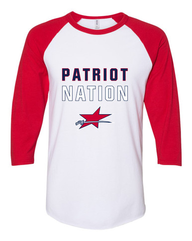 Northside Patriots Nation #2 Men's Baseball T-Shirt