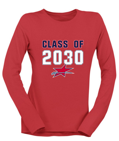 Northside Patriots Class of 2030 Women's LS T-Shirt