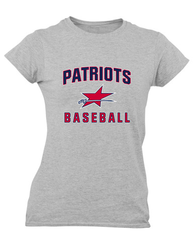 Northside Patriots Baseball #1 Women's SS T-Shirt