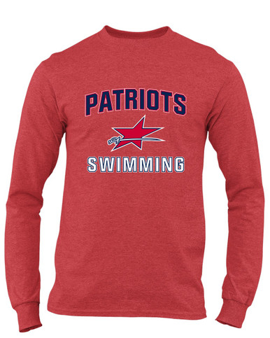 Northside Patriots Swimming Men's LS T-Shirt