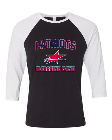 Northside Patriots Marching Band Men's Baseball T-Shirt