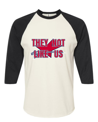 Northside Patriots They Not Like Us #2 Women's Baseball T-Shirt