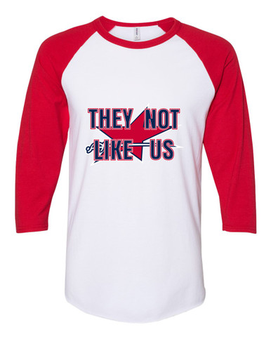 Northside Patriots They Not Like Us #2 Men's Baseball T-Shirt