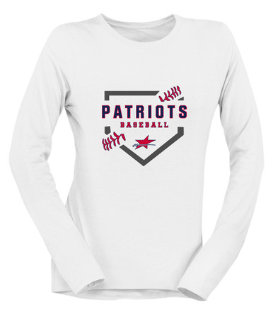 Northside Patriots Baseball #2 Women's LS T-Shirt