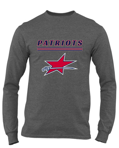 Northside Patriots Mascot #8 Men's LS T-Shirt