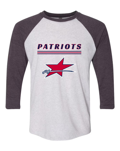 Northside Patriots Mascot #8 Men's Baseball T-Shirt