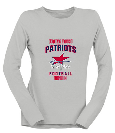 Northside Patriots Football #6 Women's Premium LS T-Shirt