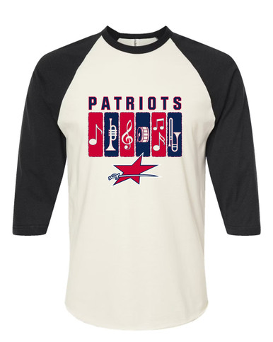 Northside Patriots Band # 2 Men's Baseball T-Shirt
