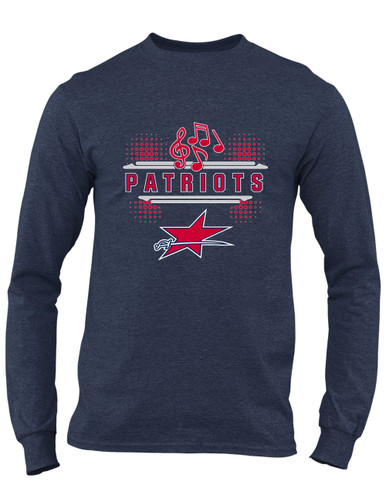 Northside Patriots Band # 3 Men's LS T-Shirt
