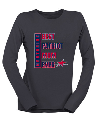 Northside Patriots Best Patriot Mom Women's LS T-Shirt