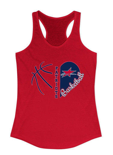 Northside Patriots Heart Basketball Women's Tank Top