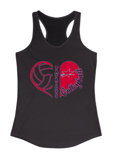 Northside Patriots Heart Volleyball Women's Tank Top