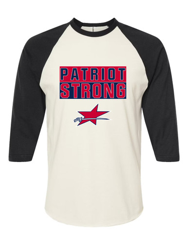 Northside Patriots Strong #1 Women's Baseball T-Shirt
