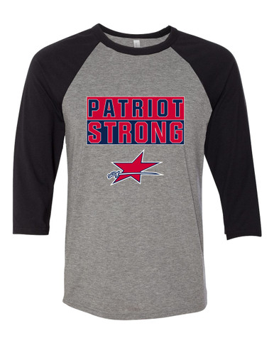 Northside Patriots Strong #1 Men's Baseball T-Shirt