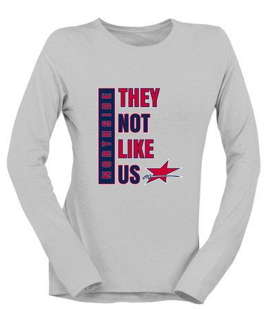 Northside Patriots They Not Like Us #1 Women's LS T-Shirt