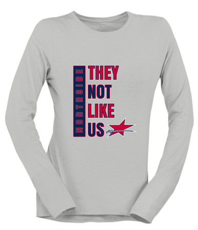 Northside Patriots They Not Like Us #1 Women's Premium LS T-Shirt