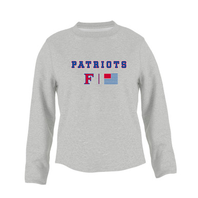 Freedom Patriots Team Colors Flag Women's Sweatshirt