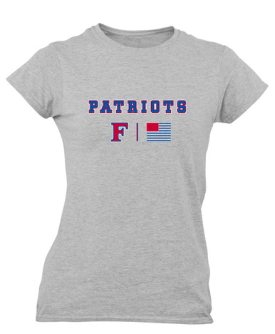 Freedom Patriots Team Colors Flag Women's SS T-Shirt