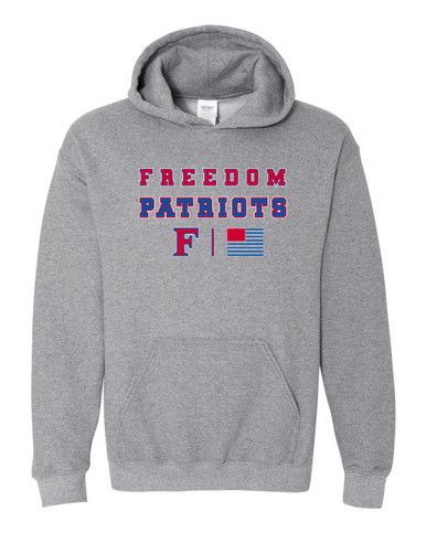 Freedom Patriots Spirit Flag Men's Hoodie