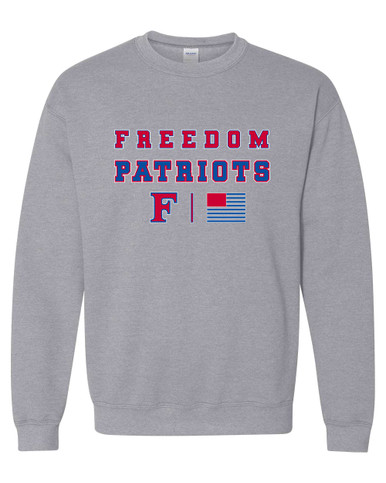 Freedom Patriots Spirit Flag Men's Sweatshirt