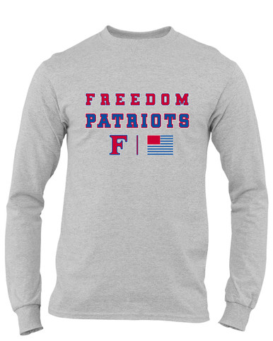 Freedom Patriots Spirit Flag Men's LS T-Shirt