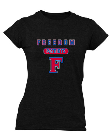 Freedom Patriots Mascot #3 Women's Premium SS T-Shirt