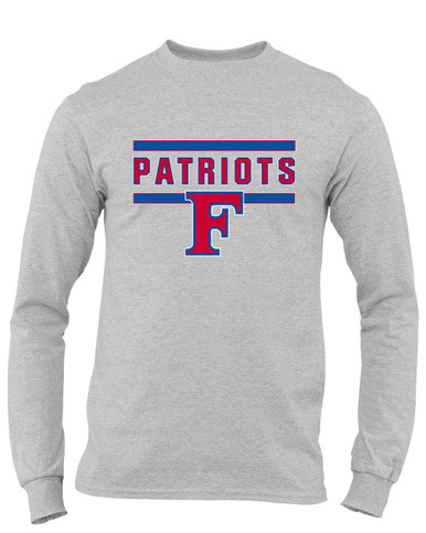 Freedom Patriots Mascot #5 Men's LS T-Shirt